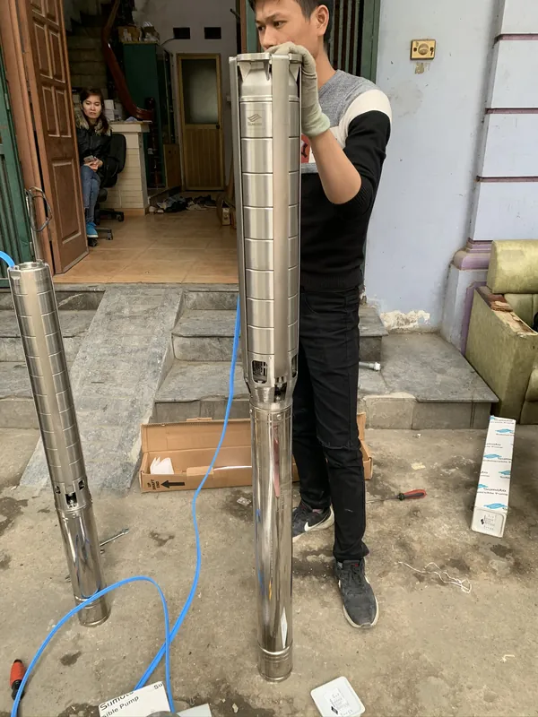 bơm chìm hút nước mưa tái sử dụng